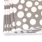 Bubbles Napkins 20 Pack - Grey