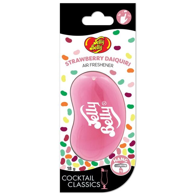 Jelly Belly 3D Car Freshener Strawberry Daiquiri