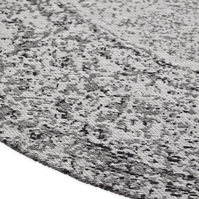 Clermont Round Rug 140cm - Grey