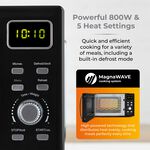 Tower 800W Black 20L Digital Microwave