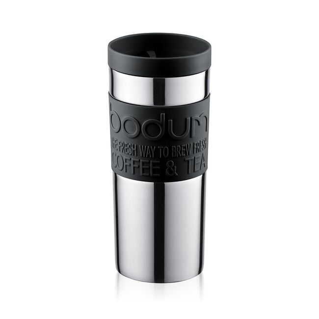 BODUM BLACK 0.35L Vacuum Travel Mug