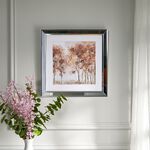 Woodland At Dawn Jewelled Wall Art 46.5cm x 46.5cm