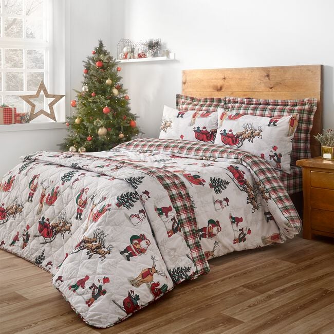SINGLE DUVET COVER Christmas Scene