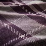 SINGLE DUVET COVER Dreams & Drapes Colville Check Plum