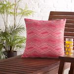 Indoor Outdoor Zag Rust Cushion