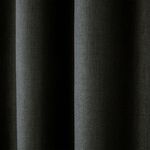 HACKNEY BLACKOUT CHARCOAL 135x240cm Curtain Panel 
