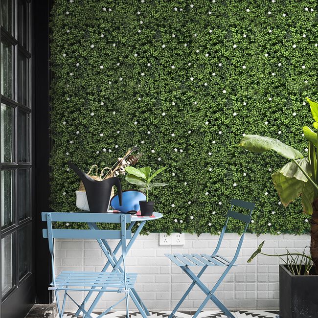 Boxwood Hedging Wall Panels 1M x 1M