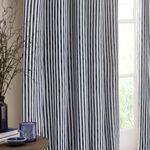 YARD PENCIL PLEAT HEBDEN NAVY 90x90 Curtain