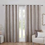 JACQUARD GEO MOCHA 66x54 Curtain