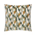 FURN METRO PRISM 45X45 GREEN Cushion