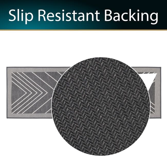 JVL Expression Stripes Runner 50cm x 150cm