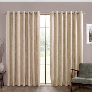 BLACKOUT & THERMAL RIBBED MINK 66x54 Curtain