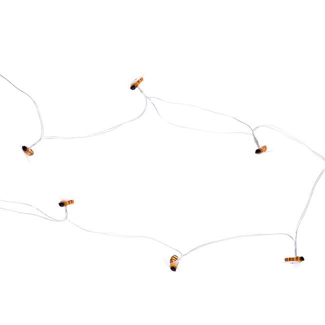 20 Bee Solar String Lights