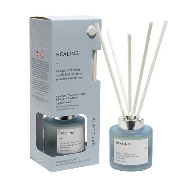Purity Lab Healing Woods Reed Diffuser 100ml
