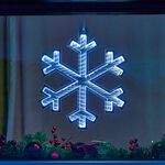 Snowflake Light Up Infinity Mirror