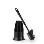 BELDRAY ANTIBAC Silicone Black Toilet Brush