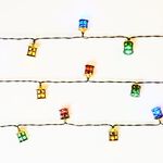 20 Multicolour Lantern String Lights