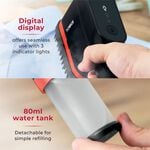 TOWER 1400W DIGITAL Garment Steamer Red