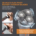 Carmen Titan 3-in-1 Cordless Shaver Set