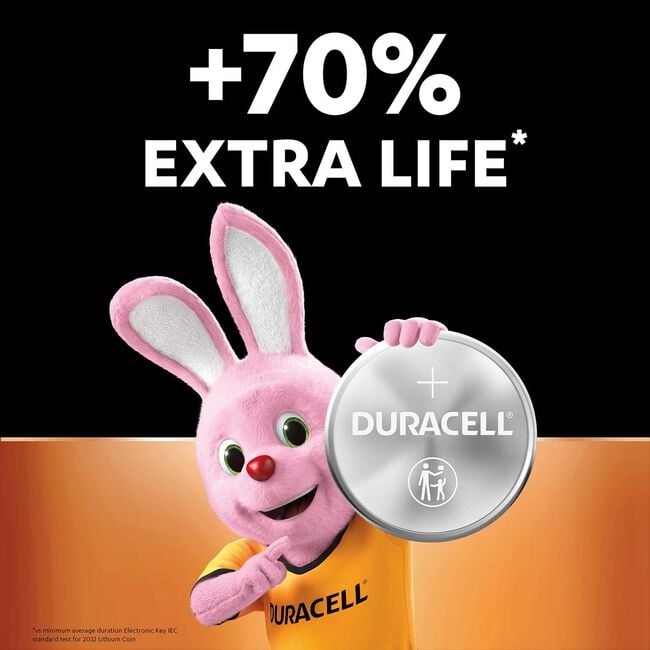 Duracell Classic CR2032 Batteries - 2 Pack