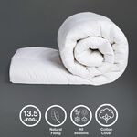 WHITE DUCK FEATHER AND DOWN SINGLE 13.5 Tog Duvet 