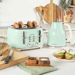 SALTER RETRO GREEN 1.7L Rapid Boil Kettle