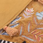 Wydler White Tiger Throw 125cm x 150cm - Gold