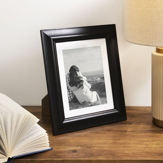 4x6 SIMPLY BLACK Photo Frame