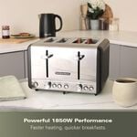 HAMILTON BEACH HARMONY 4 Slice Black Toaster