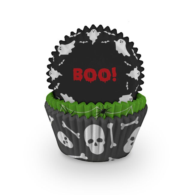 Halloween Slogan 75 Cupcake Cases