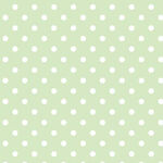 Polka Spot Pastel Napkins 20 Pack - Green