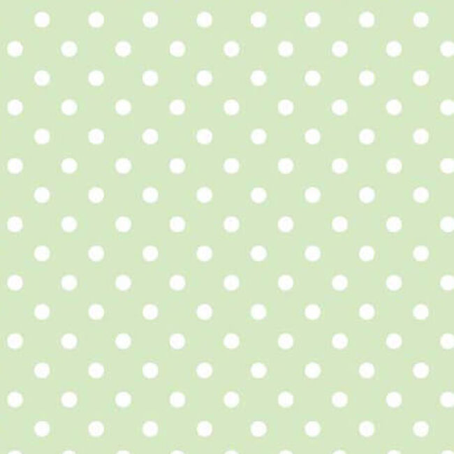 Polka Spot Pastel Napkins 20 Pack - Green