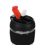 BODYGO BLACK SAFE TRAVEL 360ml Glass Mug