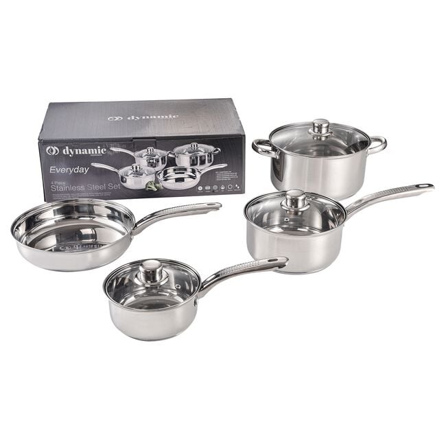 Dynamic Everyday 4 Piece Cookware Set