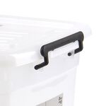 Storage Master 46L Rolling Storage Box & Lid