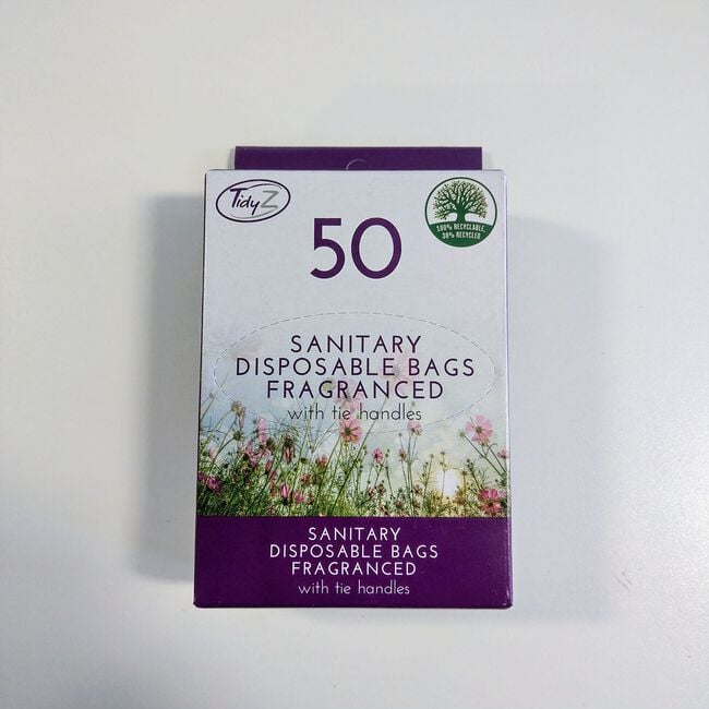 50 Pack Sanitary Bags
