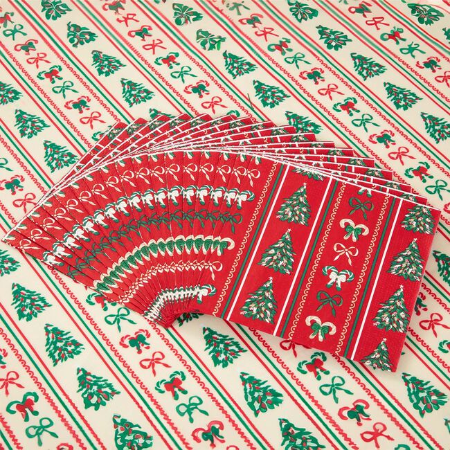 Festive Wrapping Napkins - 20 Pack