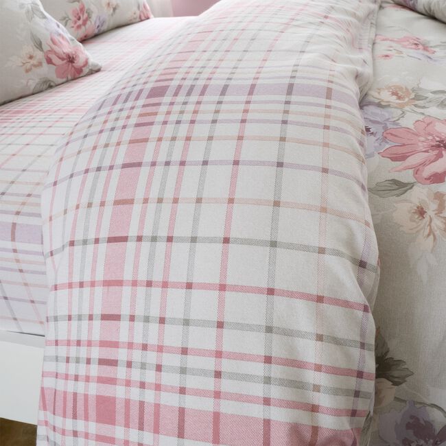 DOUBLE DUVET COVER Brushed Cotton Leah