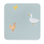 Country Farm Mats & Coasters 4 Pack