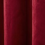 TRIANGLE STITCH BURGUNDY 66X54 Curtain