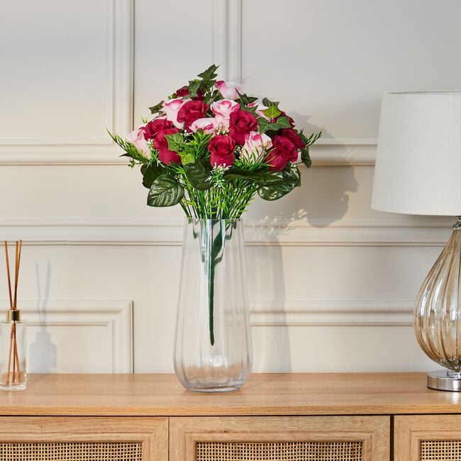 Blush & Bloom Red And Pink Floral Bouquet