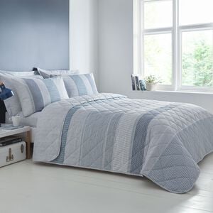SHILOH BLUE 200x220 Bedspread