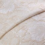 Camilla Jacquard Bedspread 200 x 220cm - Champagne