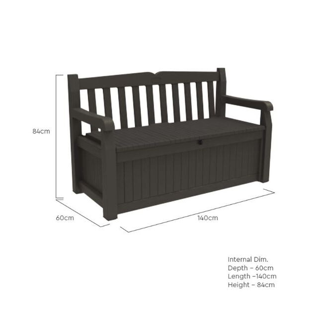 Keter Eden Storage Bench 265L