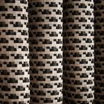MIDNIGHT MOOD BLACK 66x54 Curtain