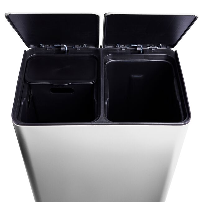 60L RECYCLING BIN Grey