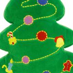 Christmas Tree Cushion 40cm - Green