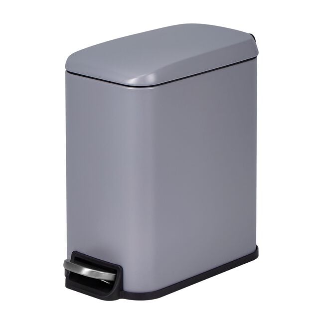 NORDHAUS GREY 5L Bathroom Bin