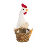 Rooster Plant Pot