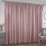 P/PLEAT BLACKOUT THERMAL TEXTURED ROSE 66x54 Ctn